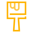 vector image of a paint brush